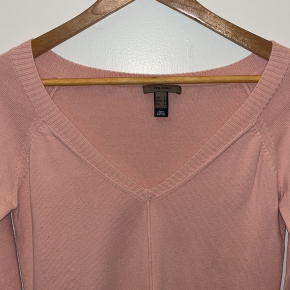 V-neck Cotton Sweater - Picture 2 of 10